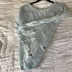 100% linen top